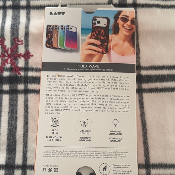 HUE Wave iPhone Case - Black and Brown - Picture 2 of 4